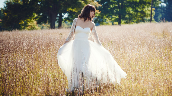 BHLDN wedding dress