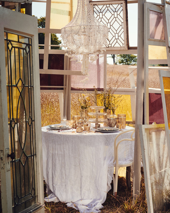 Intimate autumn wedding