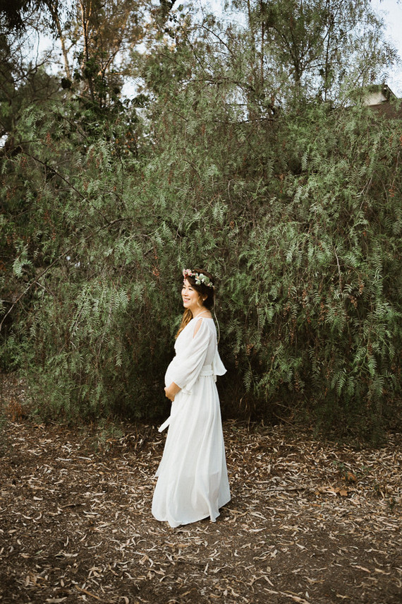 romantic maternity photos