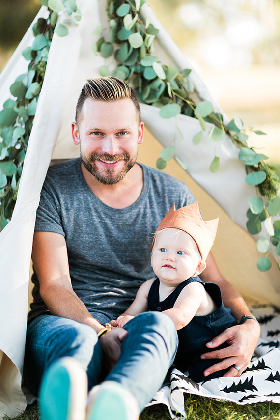 Modern Wild Thing 1st Birthday party