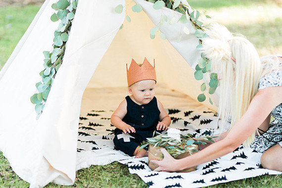 Modern Wild Thing 1st Birthday party Inspiration