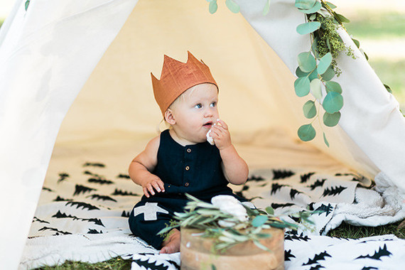 Modern Wild Thing 1st Birthday party Inspiration