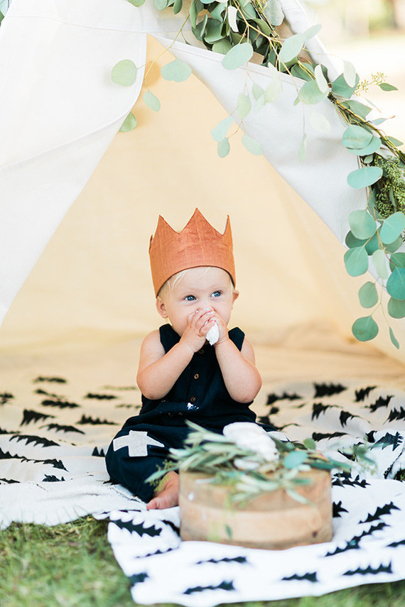 Modern Wild Thing 1st Birthday party