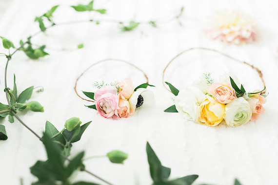 mommy daughter flower crowns