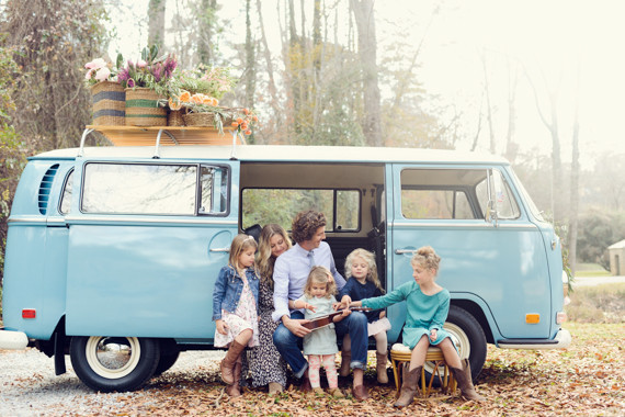 VW Bus family photos