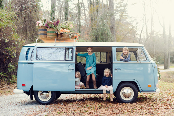 VW Bus family photos