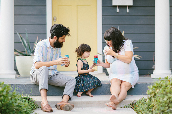 family photos at home