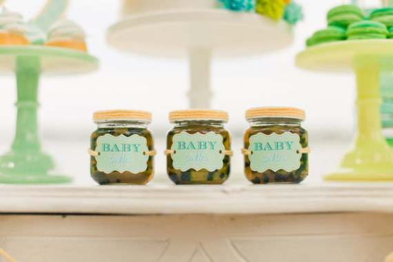 blue and yellow baby shower ideas