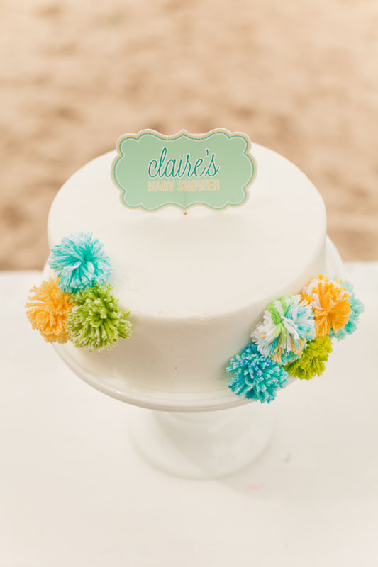 blue and yellow baby shower ideas