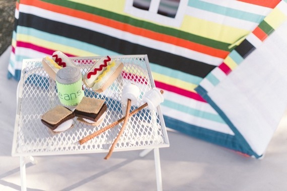 Summer Camp first birthday Inspiration