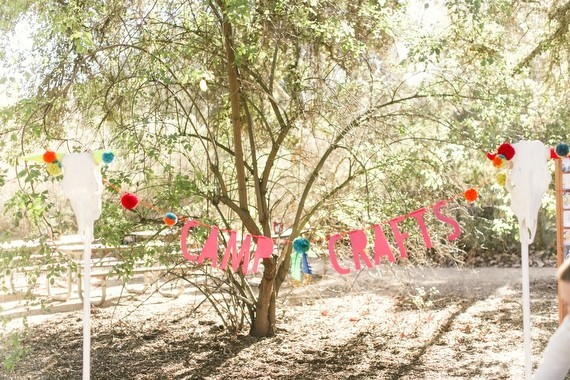 Summer Camp first birthday Inspiration