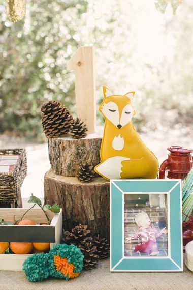 Summer Camp first birthday Inspiration