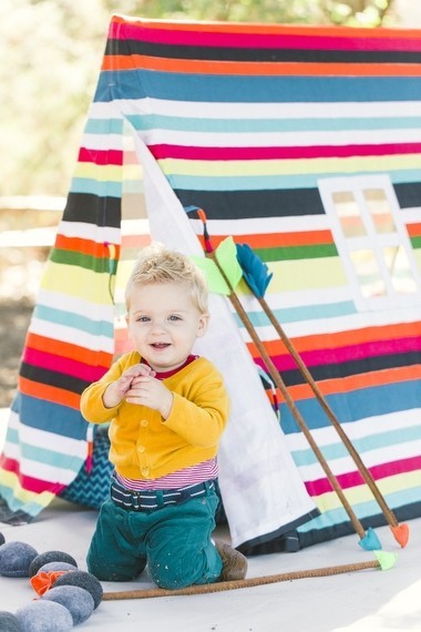 Summer Camp first birthday Inspiration