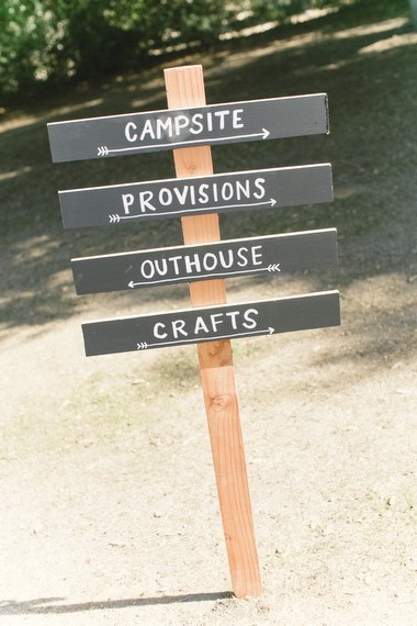Summer Camp first birthday Inspiration