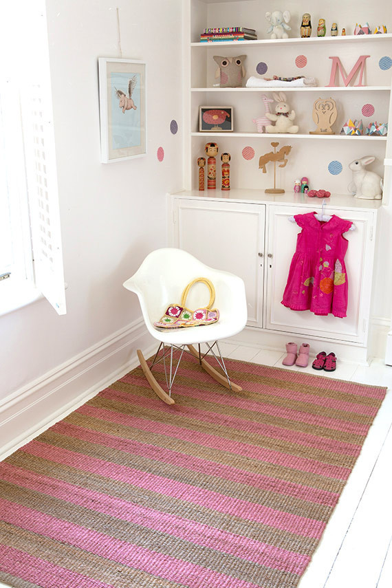 pink kids room Inspiration