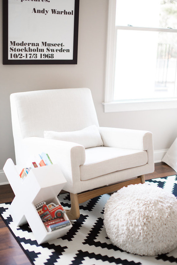black and white boys nursery Inspiration