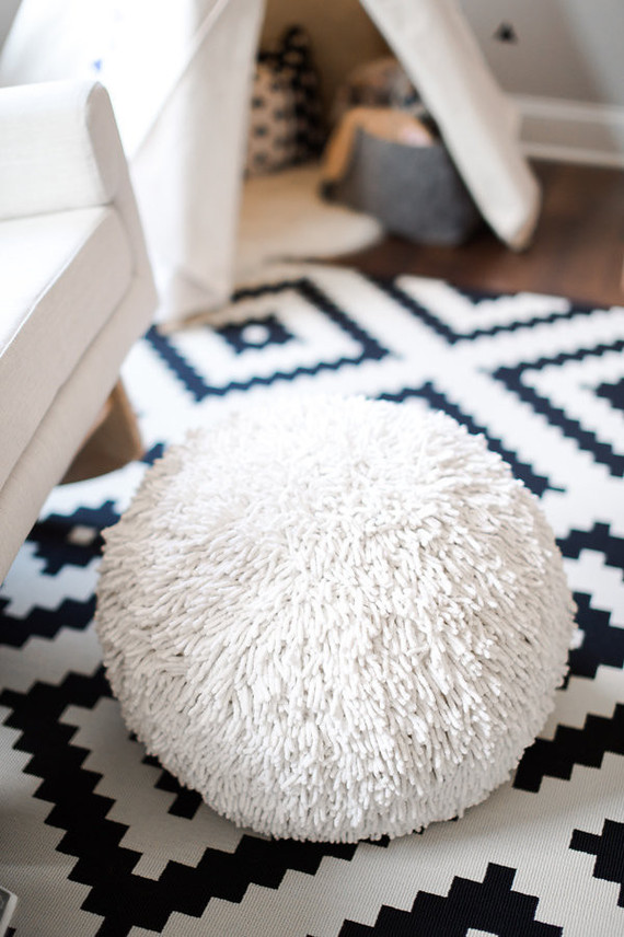 black and white boys nursery