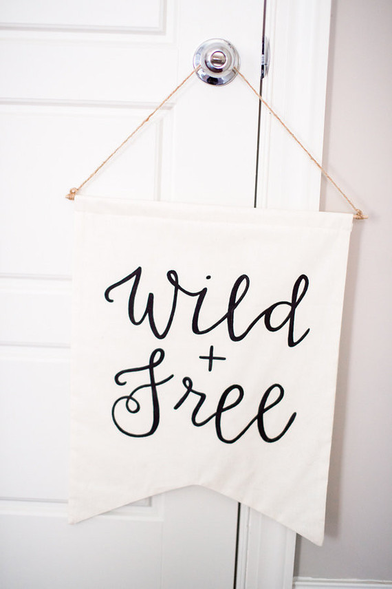 wild and free banner