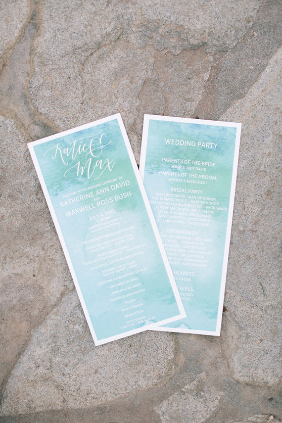 Wedding invitations