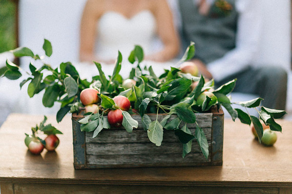 Fall wedding florals