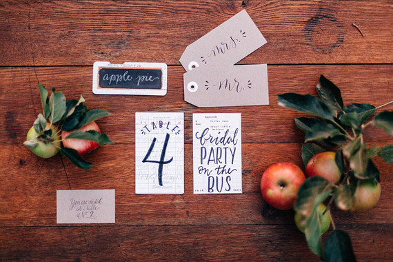 Fall invitation suite