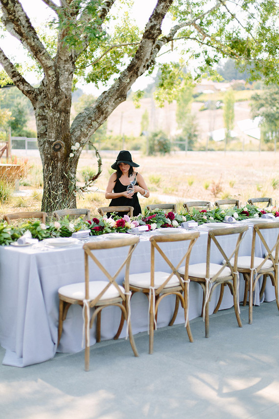 Harvest dinner party