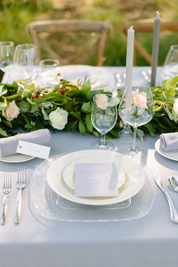Place setting Inspiration