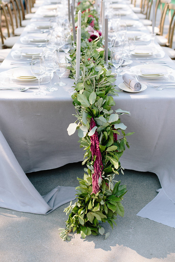 Harvest dinner party tablescape