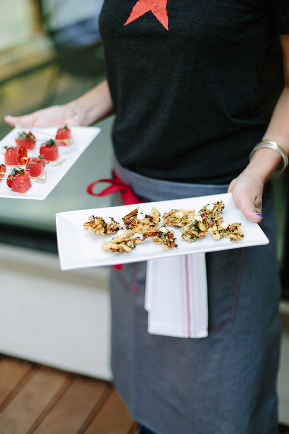 Harvest dinner party appetizers