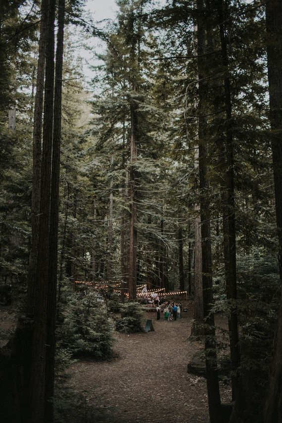 Rustic outdoor wedding