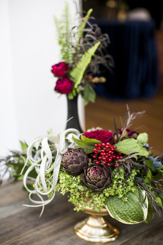 Fall wedding florals