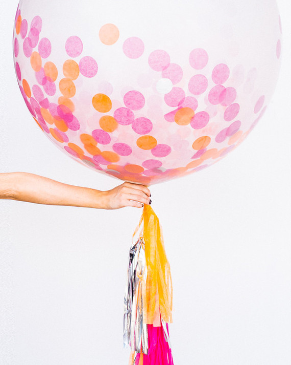 confetti balloon Inspiration
