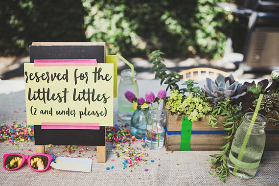 Neon birthday party Inspiration