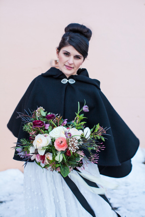 Industrial modern winter wedding inspiration