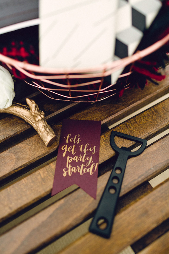 Winter welcome basket