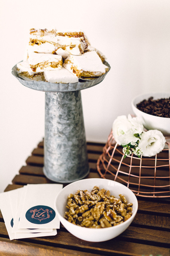 Winter dessert bar