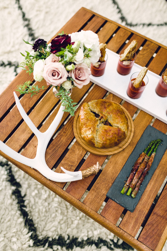 Warm winter event food