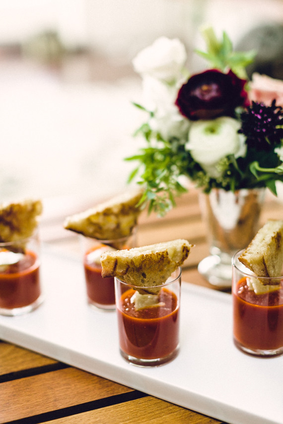 Mini grilled cheese