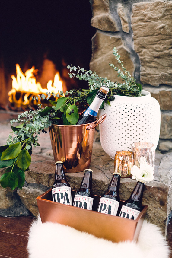 Cozy winter wedding inspirations