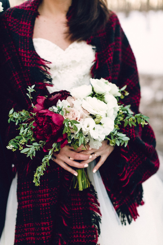 Cozy winter wedding inspirations