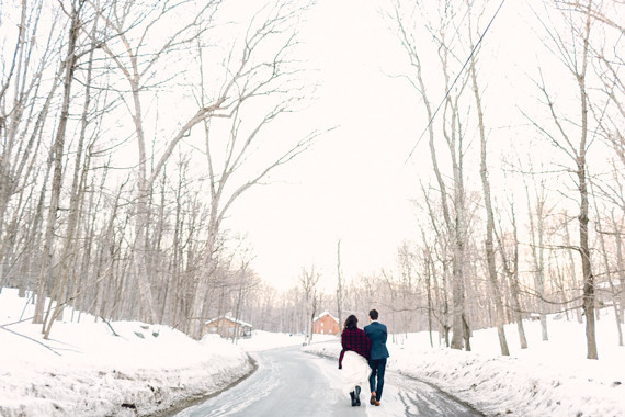 Cozy winter wedding inspirations