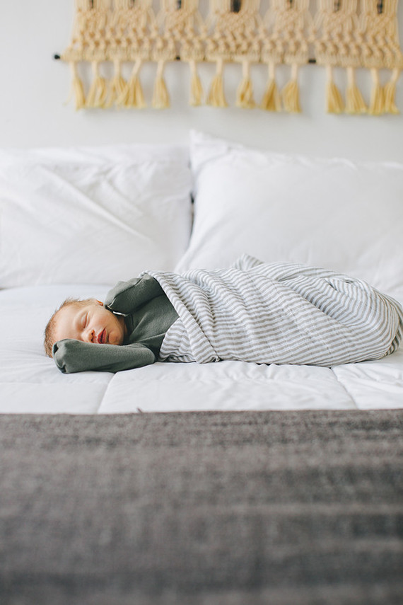 Park Slope newborn photos at home