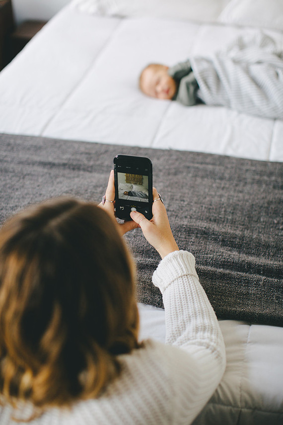 Park Slope newborn photos at home