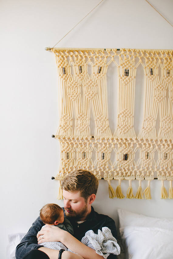 Park Slope newborn photos at home