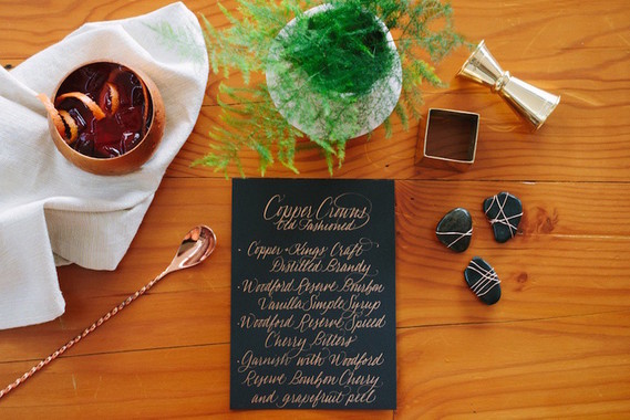 Wedding calligraphy