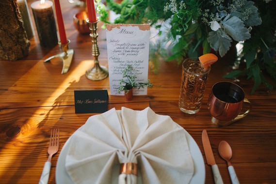 Place setting Inspiration
