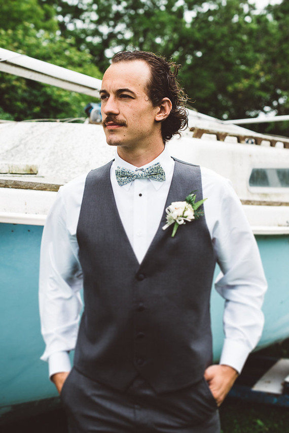 Groom portrait