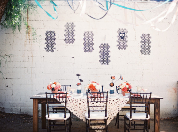 Dia de Los Muertos wedding tablescape