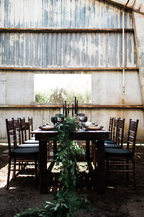 Wedding tablescape