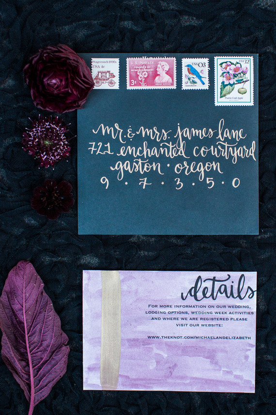 Wedding invitation suite